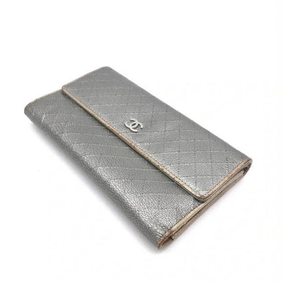 Chanel Long Wallet, Matelasse, Leather - Picture 7 of 16